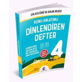 4. Sınıf Dinlendiren Defter Eker Test Yayınları