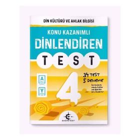 4. Sınıf Dinlendiren Defter Eker Test Yayınları