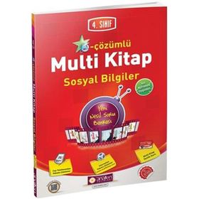 4. Sınıf E-Çözümlü Multi Kitap Sosyal Bilgiler - Kollektif