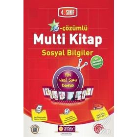 4. Sınıf E-Çözümlü Multi Kitap Sosyal Bilgiler - Kollektif