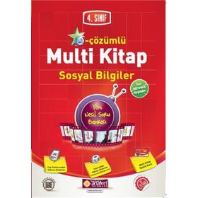 4. Sınıf E-Çözümlü Multi Kitap Sosyal Bilgiler - Kollektif
