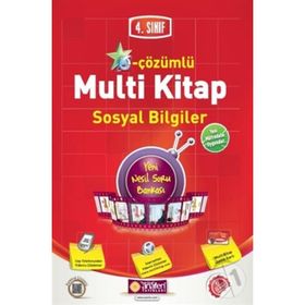 4. Sınıf E-Çözümlü Multi Kitap Sosyal Bilgiler - Kollektif