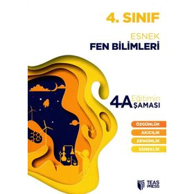 4. Sınıf Eğitimin 4 Aşaması Zengin Türkçe - Teas Press Yayınları