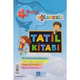 4. Sınıf Eğlenceli Tatil Kitabı Bulut Eğitim Yayınları