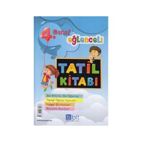 4. Sınıf Eğlenceli Tatil Kitabı Bulut Eğitim Yayınları