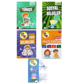 4. Sınıf Etkinlikli Türkçe Atom Karınca - Molekül Yayınları