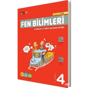 4. Sınıf Fen Bilimleri Çalışma Kitabı Sbm Yayınları