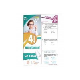 4. Sınıf Fen Bilimleri Çek Kopar Yaprak Test Benim Hocam Yayınları