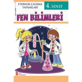 4. Sınıf Fen Bilimleri Etkinlik Çalışma Yaprakları Ata Yayıncılık