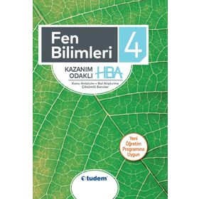 4. Sınıf Fen Bilimleri Konu Anlatımlı HBA - Tudem Yayınları
