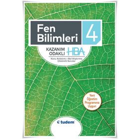 4. Sınıf Fen Bilimleri Konu Anlatımlı HBA - Tudem Yayınları