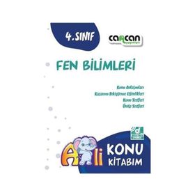 4. Sınıf Fen Bilimleri Konu Kitabı Kollektif Cancan Yayınları