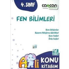4. Sınıf Fen Bilimleri Konu Kitabı Kollektif Cancan Yayınları