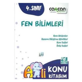 4. Sınıf Fen Bilimleri Konu Kitabı Kollektif Cancan Yayınları