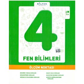 4. Sınıf Fen Bilimleri Ölçüm Noktası - Bilfen Yayınları