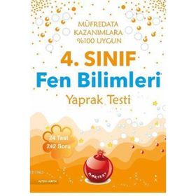 4. Sınıf Fen Bilimleri Yaprak Testi - kollektif