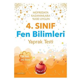4. Sınıf Fen Bilimleri Yaprak Testi - kollektif