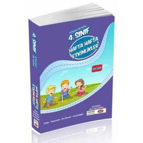 4. Sınıf Hafta Hafta Etkinlikler 8 Fasikül Data Yayınları