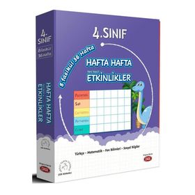 4. Sınıf Hafta Hafta Etkinlikler 8 Fasikül Data Yayınları