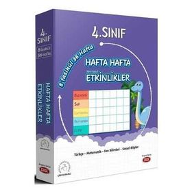 4. Sınıf Hafta Hafta Etkinlikler 8 Fasikül Data Yayınları