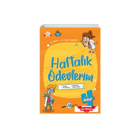 4. Sınıf Haftalık Ödevlerim - Mucit Yayınları