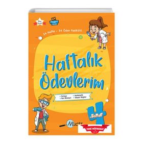 4. Sınıf Haftalık Ödevlerim - Mucit Yayınları