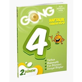 4. Sınıf Haftalık Tekrar Föyü 2. Dönem-Gong Yayınları