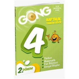 4. Sınıf Haftalık Tekrar Föyü 2. Dönem-Gong Yayınları