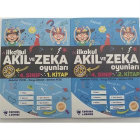 4. Sınıf İlkokul Akıl ve Zeka Oyunları Seti - Curious&Genius Yayınları