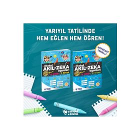 4. Sınıf İlkokul Akıl ve Zeka Oyunları Seti - Curious&Genius Yayınları