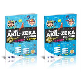 4. Sınıf İlkokul Akıl ve Zeka Oyunları Seti - Curious&Genius Yayınları