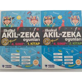 4. Sınıf İlkokul Akıl ve Zeka Oyunları Seti - Curious&Genius Yayınları