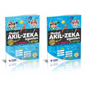 4. Sınıf İlkokul Akıl ve Zeka Oyunları Seti - Curious&Genius Yayınları