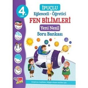 4. Sınıf İpuçlu Eğlenceli-öğretici Fen Bilimleri Soru Bankası-Dikkat Atolyesi Yayınları