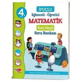4. Sınıf İpuçlu Eğlenceli-öğretici Matematik Soru Bankası-Dikkat Atolyesi Yayınları