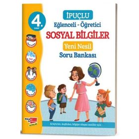 4. Sınıf İpuçlu Eğlenceli-öğretici Sosyal Bilgiler Soru Bankası-Dikkat Atolyesi Yayınları