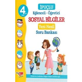 4. Sınıf İpuçlu Eğlenceli-öğretici Sosyal Bilgiler Soru Bankası-Dikkat Atolyesi Yayınları