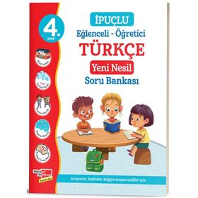 4. Sınıf İpuçlu Türkçe Yeni Nesil Soru Bankası-Dikkat Atölyesi Yayınları