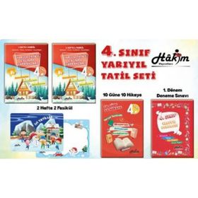4. Sınıf Kış Tatil Seti - Hakim Yayınları