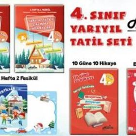 4. Sınıf Kış Tatil Seti - Hakim Yayınları