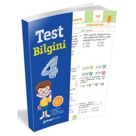 4. Sınıf Kitap Test Bilgini Kırmızı Beyaz Yayınları