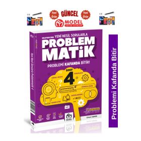 4. Sınıf Kolaydan Zora Yeni Nesil Sorularla Problemmatik Model Eğitim Yayınları
