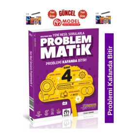 4. Sınıf Kolaydan Zora Yeni Nesil Sorularla Problemmatik Model Eğitim Yayınları