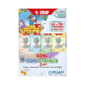 4. Sınıf Konu Soru Etkinlik Seti-Puan Yayınları