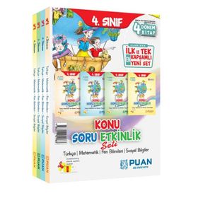 4. Sınıf Konu Soru Etkinlik Seti-Puan Yayınları