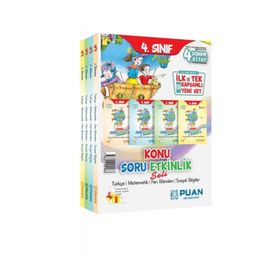 4. Sınıf Konu Soru Etkinlik Seti-Puan Yayınları