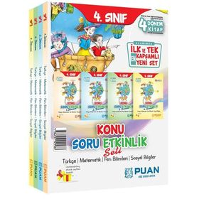 4. Sınıf Konu Soru Etkinlik Seti-Puan Yayınları