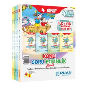 4. Sınıf Konu Soru Etkinlik Seti-Puan Yayınları