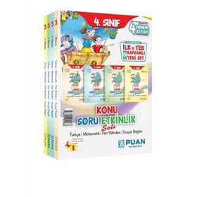 4. Sınıf Konu Soru Etkinlik Seti-Puan Yayınları