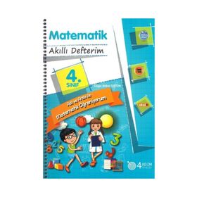 4. Sınıf Matematik Akıllı Defterim 4 Adım Yayınları